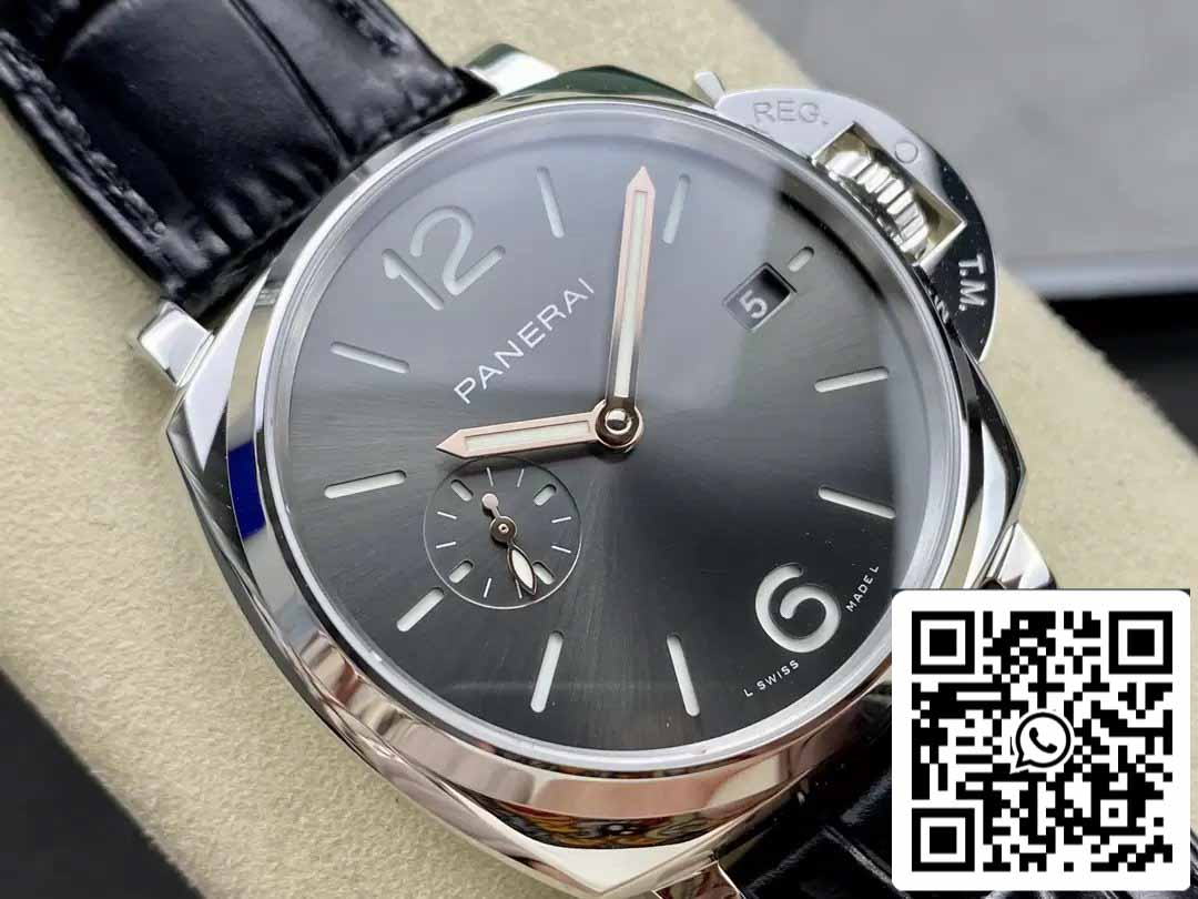 Panerai Luminor Due 42mm PAM01250 Grigio quadrante 1:1 edizione migliore VS Fabbrica