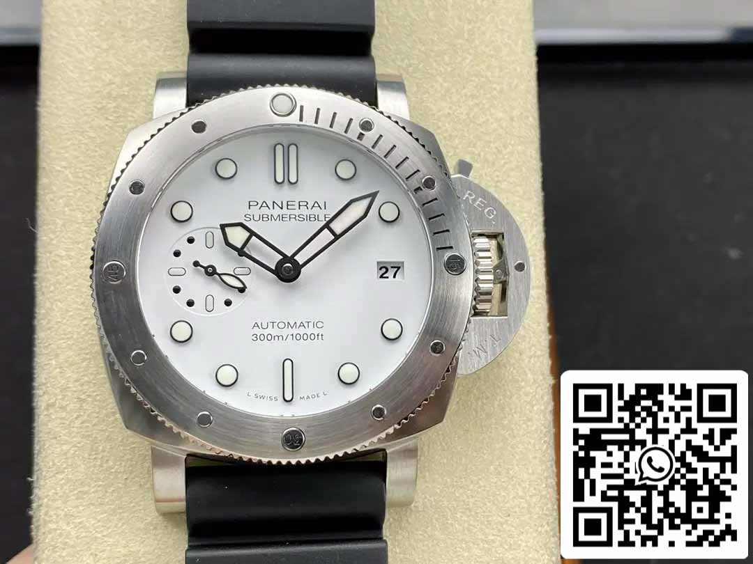 Panerai Luminor Submersible Bianco Pam02223   VS Fabbrica 1:1 edizione migliore