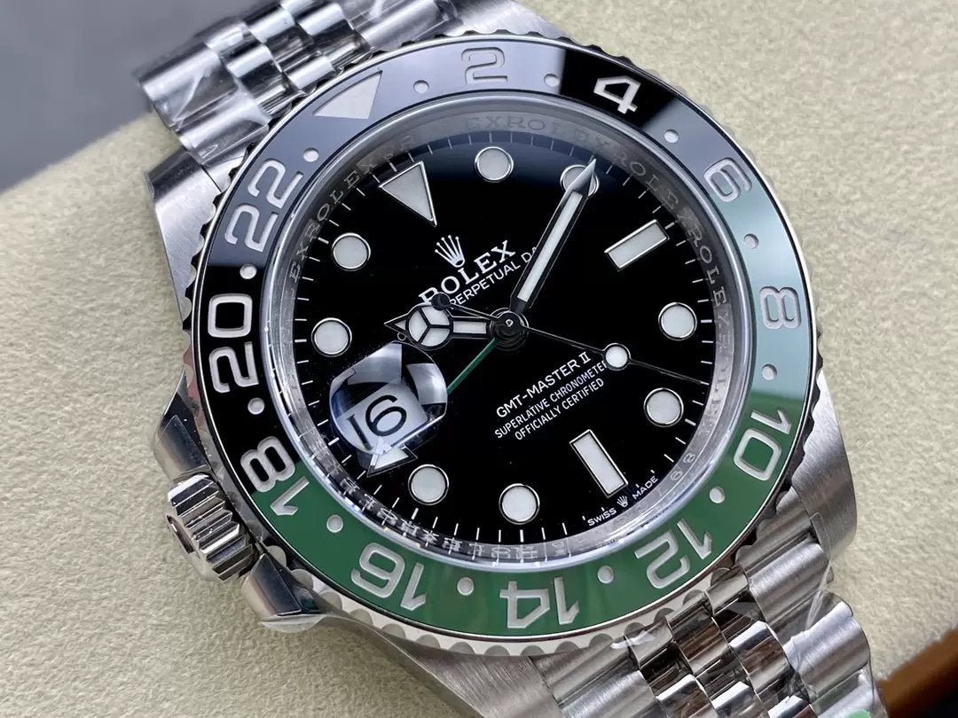 Rolex GMT Master II M126720VTNR-0001 Jubilee cinturino 1:1 edizione migliore C+ Fabbrica lunetta in ceramica
