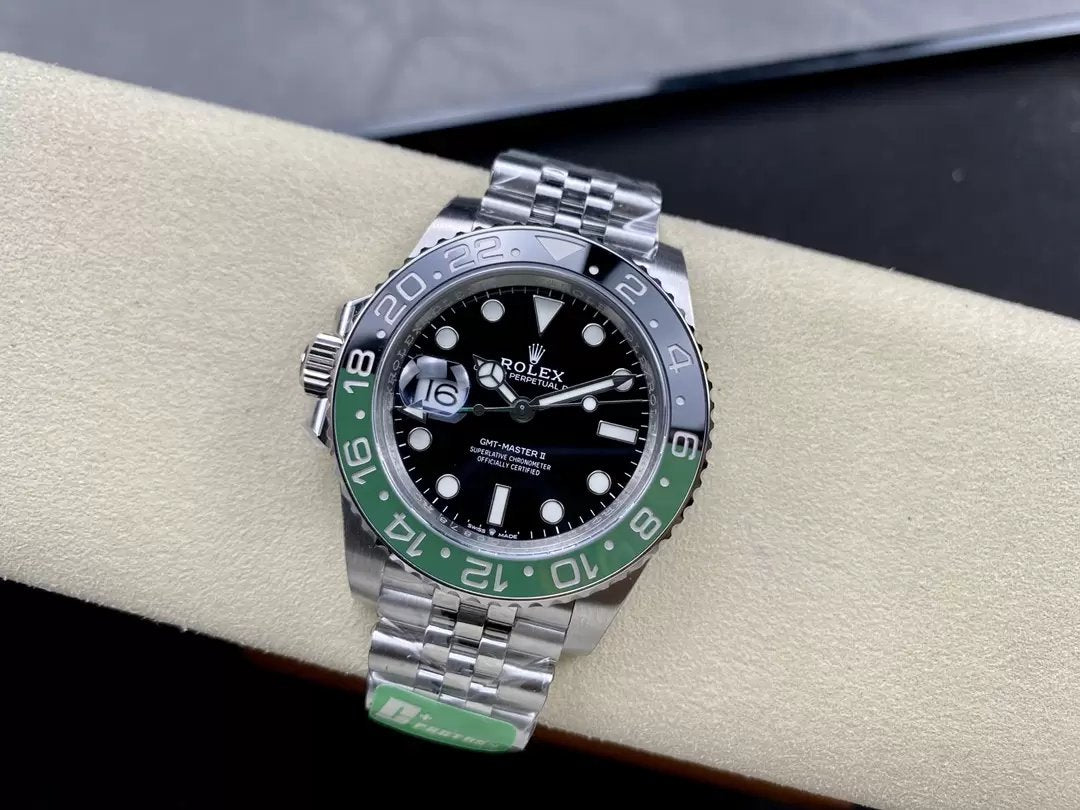 Rolex GMT Master II M126720VTNR-0001 Jubilee cinturino 1:1 edizione migliore C+ Fabbrica lunetta in ceramica