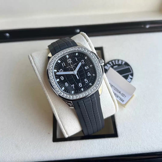 Patek Philippe Aquanaut 5267/200A-00 Mostrador Preto 1:1 Melhor Edição PPF Fabbrica