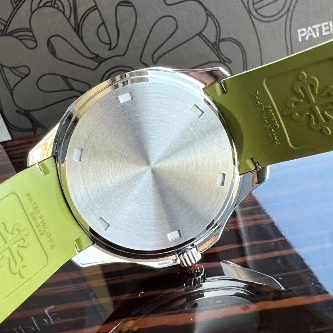 Patek Philippe Aquanaut 5267/200A-011 Mostrador Verde 1:1 Melhor Edição PPF Fabbrica