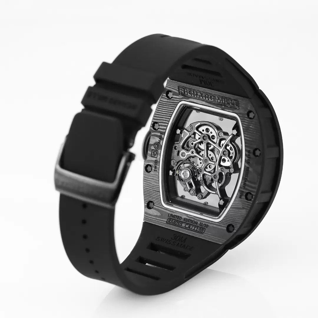 RICHARD MILLE RM055 Redesigned original 1:1 edizione migliore BBR Fabbrica 2024 Bianco lunetta