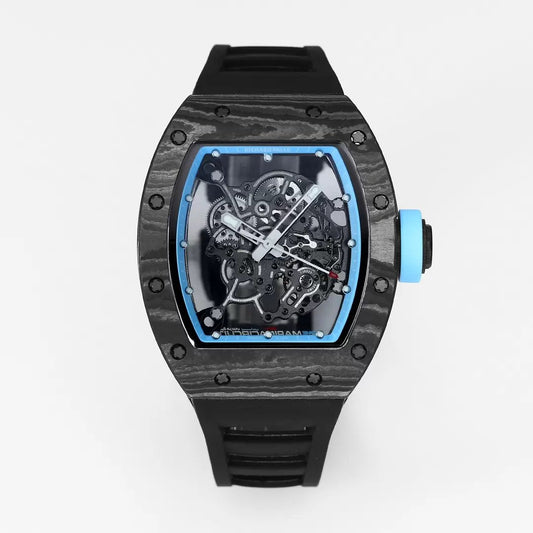 RICHARD MILLE RM055 Redesigned original 1:1 edizione migliore BBR Fabbrica 2024 Blu lunetta