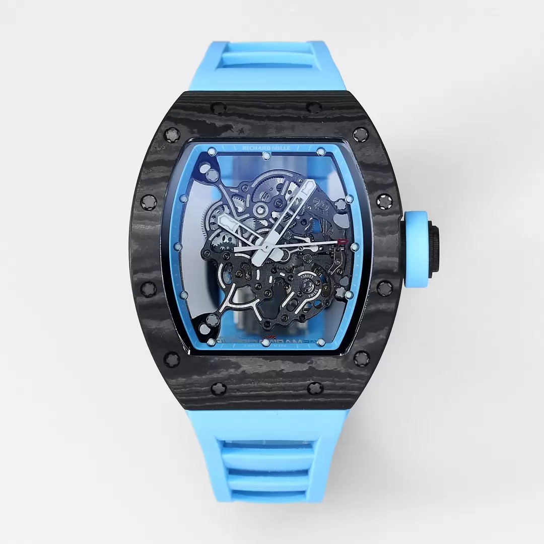 RICHARD MILLE RM055 Redesigned original 1:1 edizione migliore BBR Fabbrica 2024 Blu