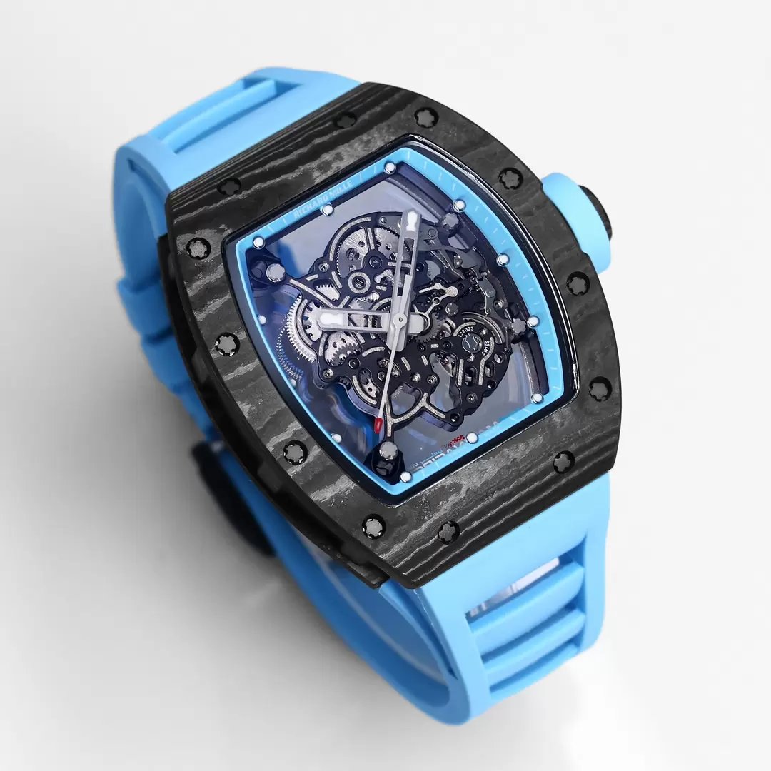 RICHARD MILLE RM055 Redesigned original 1:1 edizione migliore BBR Fabbrica 2024 Blu