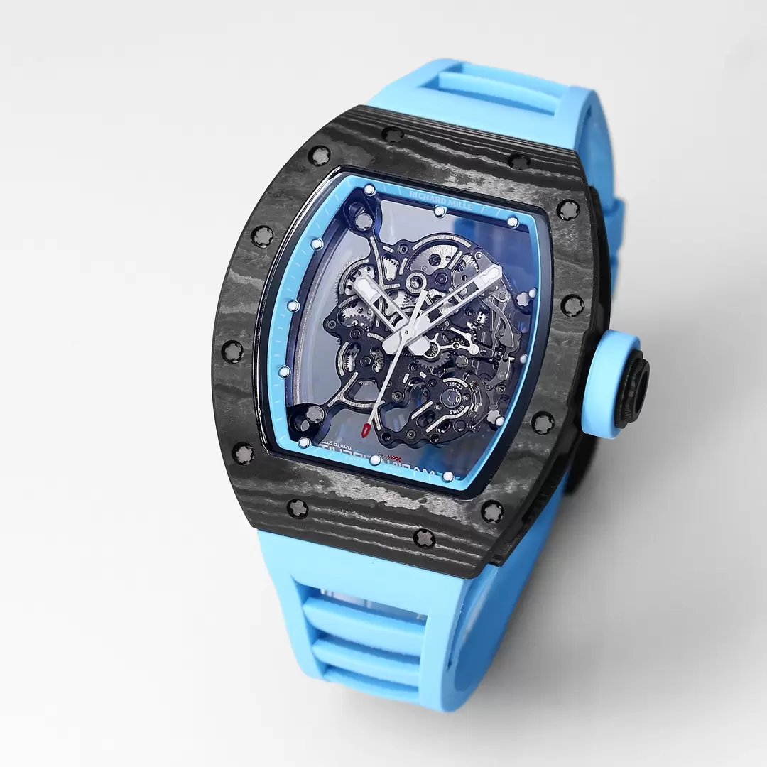 RICHARD MILLE RM055 Redesigned original 1:1 edizione migliore BBR Fabbrica 2024 Blu