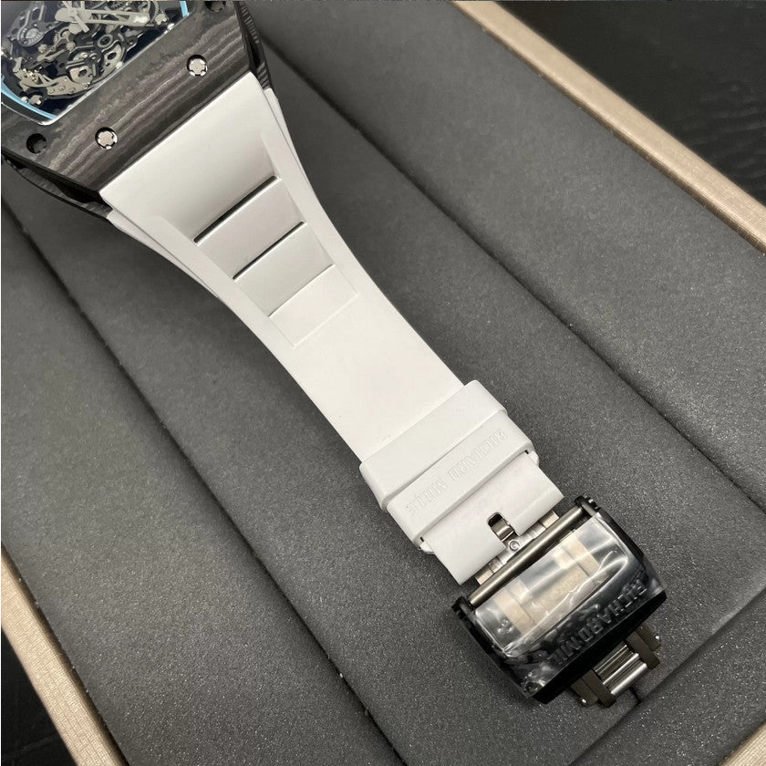 RICHARD MILLE RM055 Redesigned original 1:1 edizione migliore BBR Fabbrica 2024 Blu Bianco cinturino