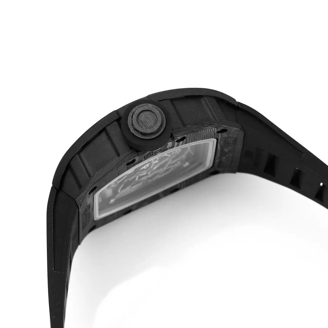 RICHARD MILLE RM055 Original redesenhado 1:1 edizione migliore BBR Fabbrica 2024 Oro Nero cinturino 