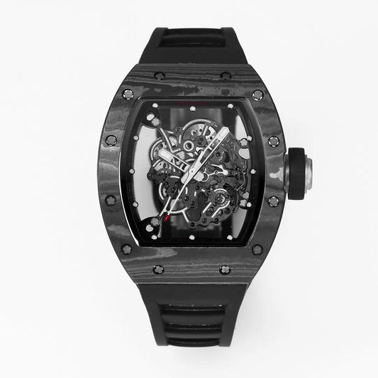 RICHARD MILLE RM055 Redesigned original 1:1 edizione migliore BBR Fabbrica 2024 Nero cinturino