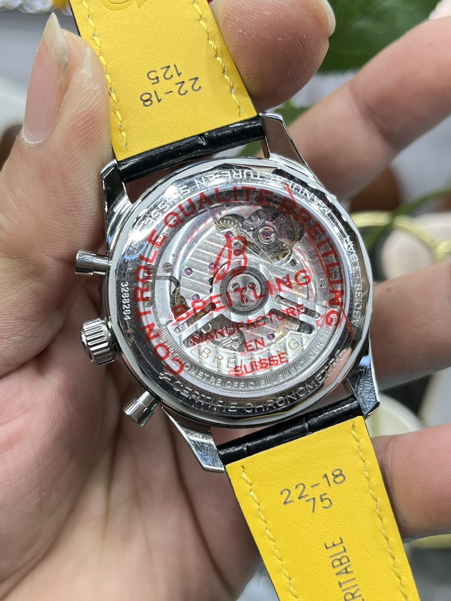 Breitling Navitimer B01 cronografo AB0137241L1P1 43mm 1:1 edizione migliore BLS Fabbrica