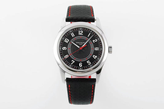 Patek Philippe Calatrava 6007G-010 1:1 Best Edition PPF Fabbrica Black Dial
