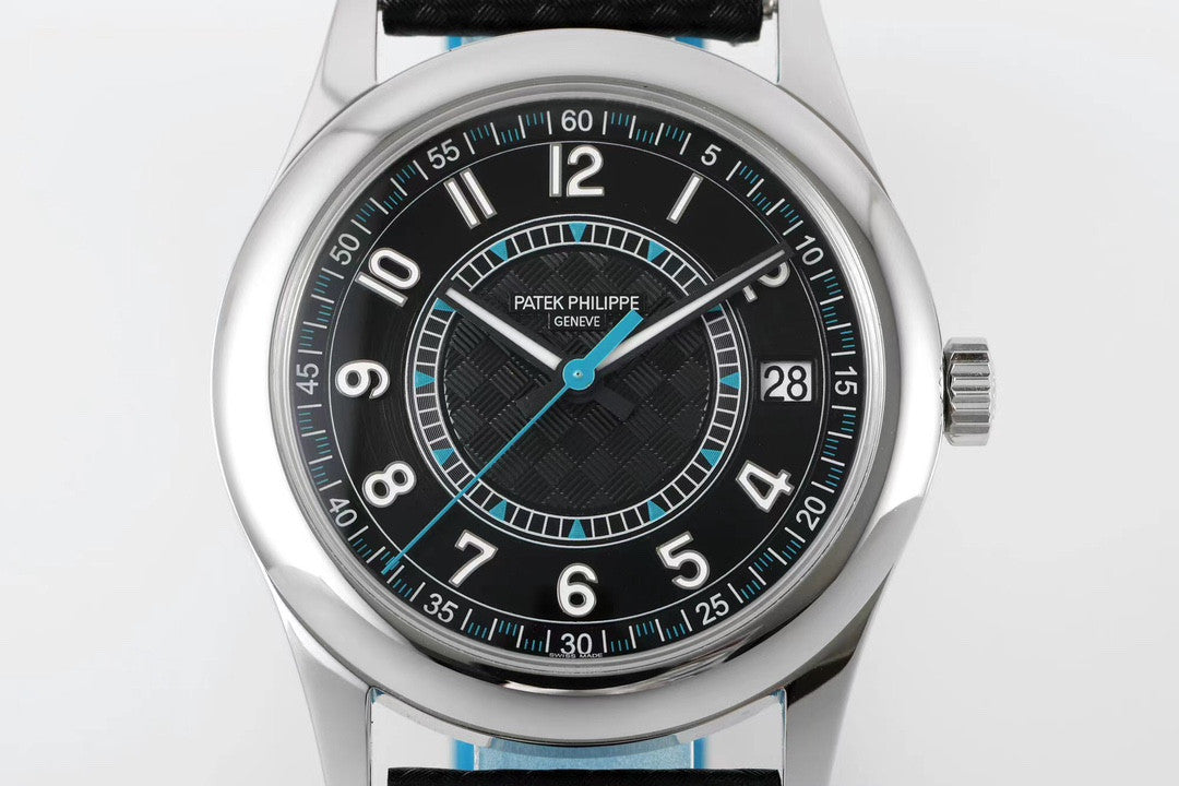 Patek Philippe Calatrava 6007G-001 1:1 Best Edition PPF  Fabbrica Black Dial