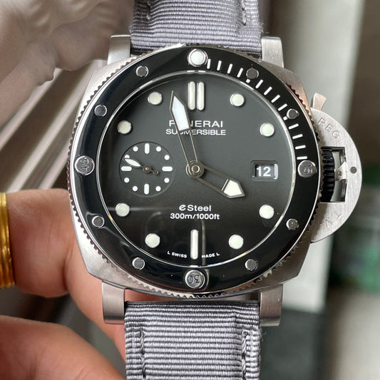 SBF Panerai Submersible PAM01288 1:1 edizione migliore VS Fabbrica Gray quadrante