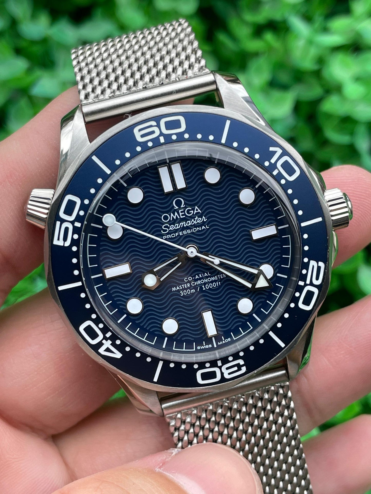Omega Seamaster Diver 300M 210.30.42.20.03.002 1:1 edizione migliore VS Fabbrica Acciaio cinturino