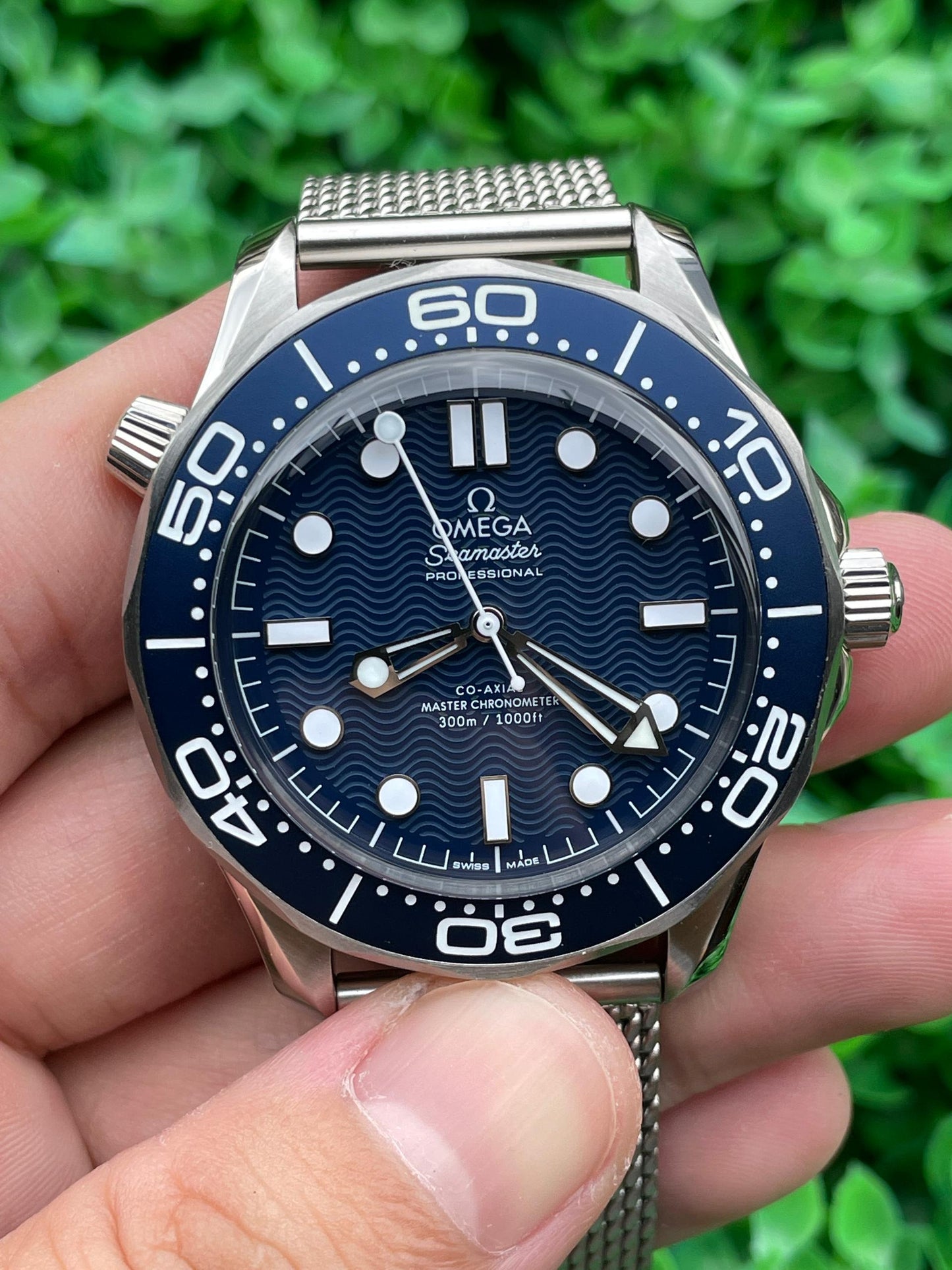 Omega Seamaster Diver 300M 210.30.42.20.03.002 1:1 edizione migliore VS Fabbrica Acciaio cinturino