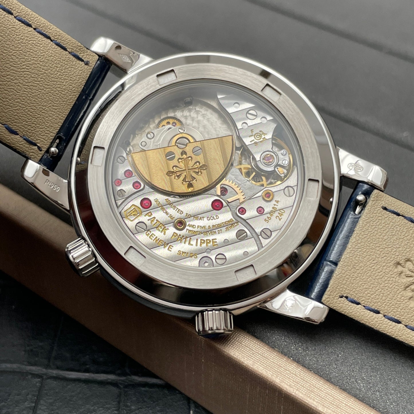 Patek Philippe Grand Complications 6102P-001 1:1 edizione migliore AI Fabbrica Sky Moon quadrante blu