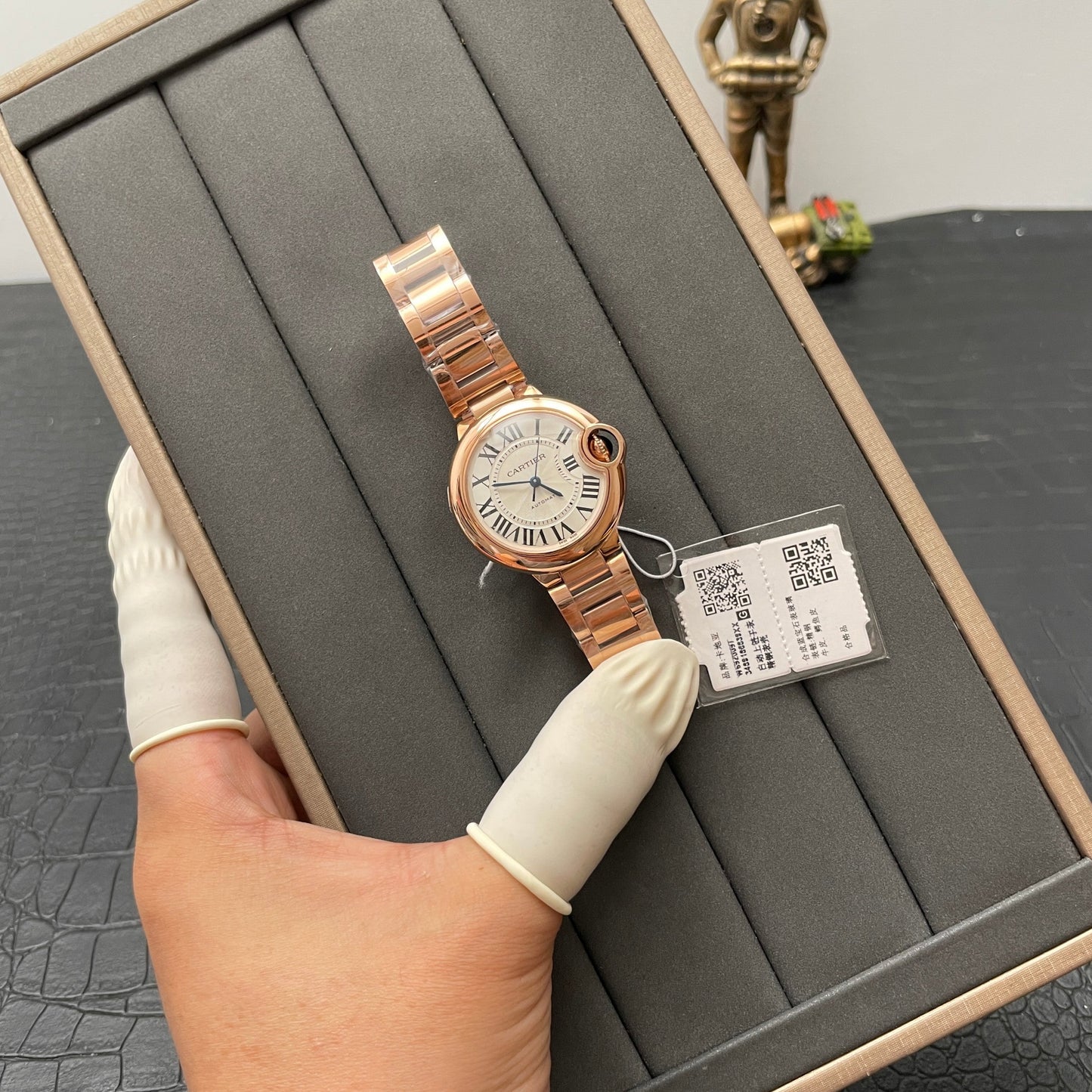 Ballon Bleu De Cartier 33MM W6920068 AF Fabbrica 1:1 edizione migliore