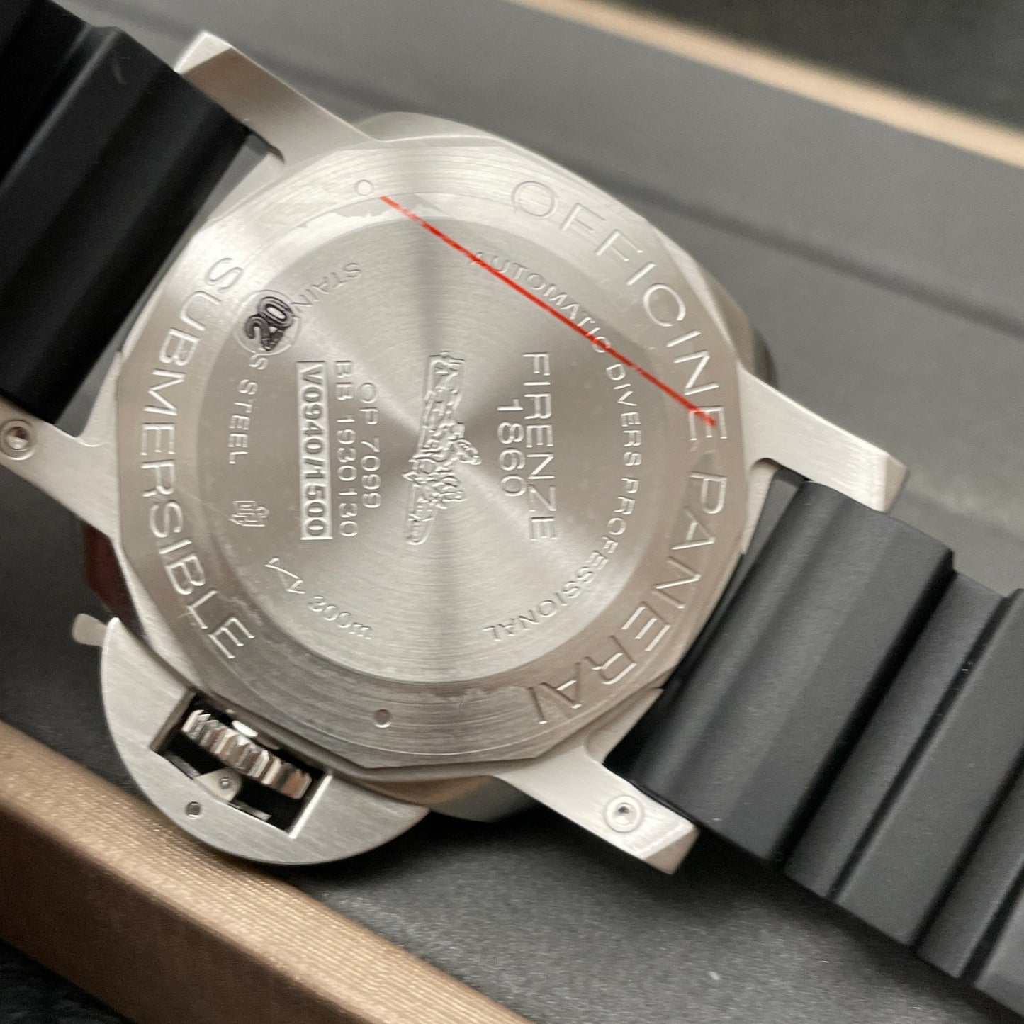 Panerai Sumergible PAM00683 1:1 edición migliore VS Fabbrica quadrante nero Swiss P9010