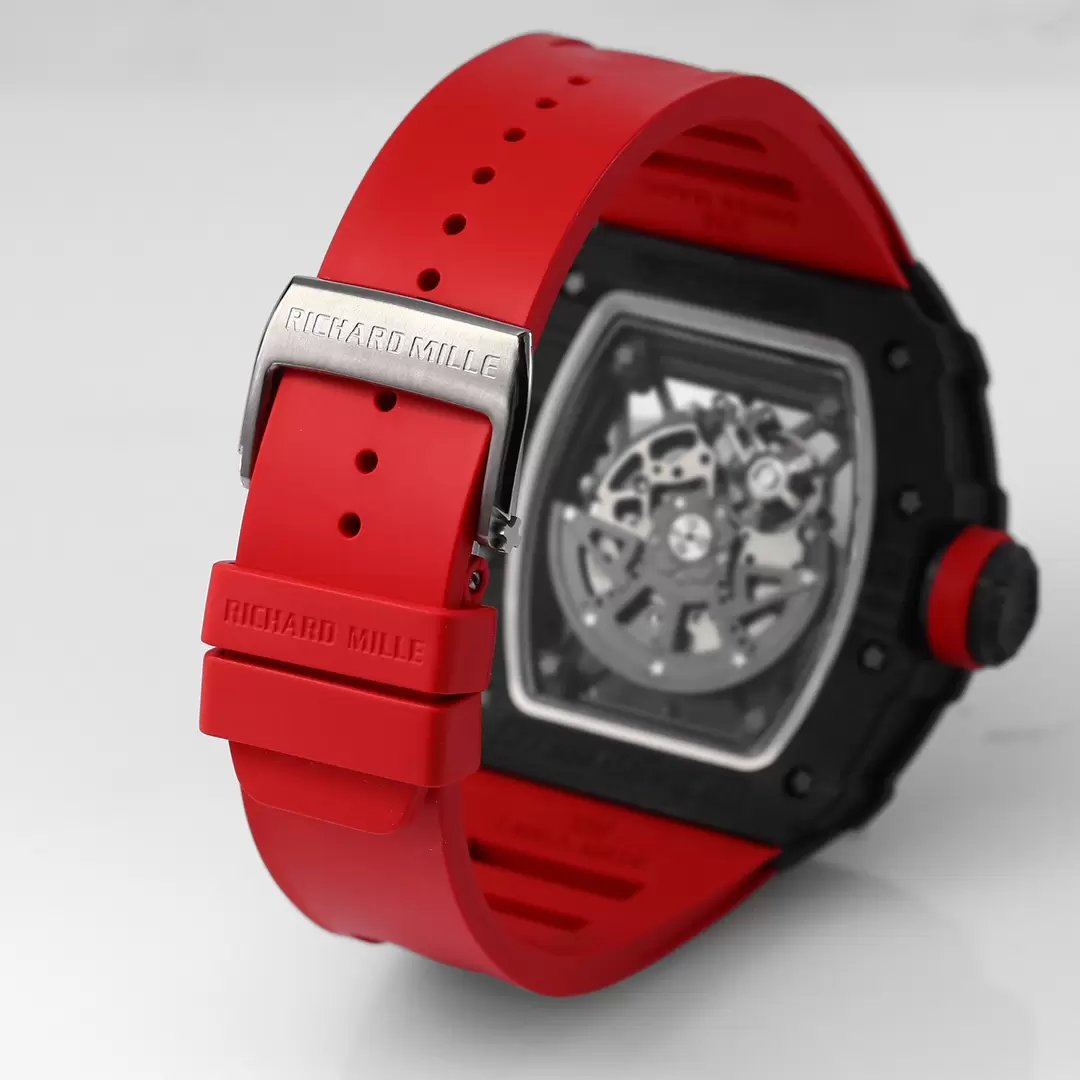 Richard Mille RM035-02 1:1 edizione migliore BBR Fabbrica NTPT Carbonio Cassa Red cinturino