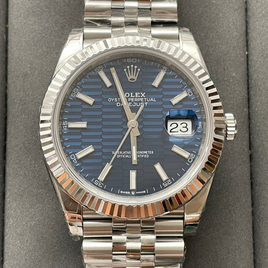 Rolex Datejust M126334-0032 41MM 1:1 edizione migliore VS Fabbrica acciaio inossidabile 2024