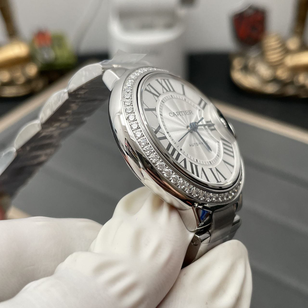 Ballon Bleu De Cartier W4BB0016 33MM 1:1 edizione migliore AF Fabbrica quadrante bianco