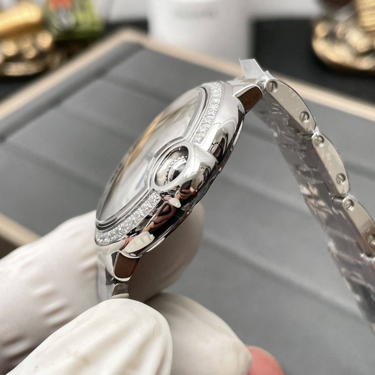 Ballon Bleu De Cartier W4BB0016 33MM 1:1 edizione migliore AF Fabbrica quadrante bianco