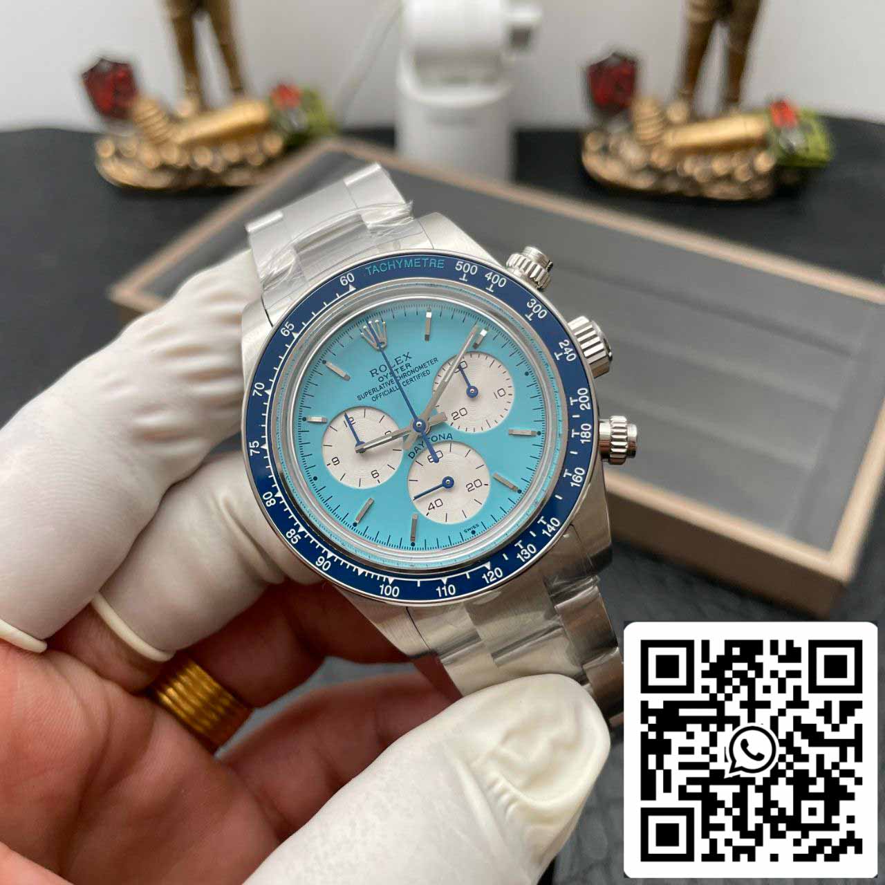 ADG【Modified Version】Rolex Cosmograph Daytona Series Tiffany Dial 4130 movimento
