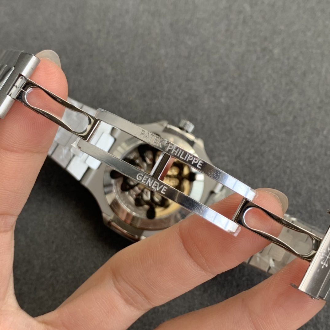 Patek Philippe Nautilus 5726 1:1 edizione migliore GR Fabbrica V3 quadrante bianco acciaio inossidabile