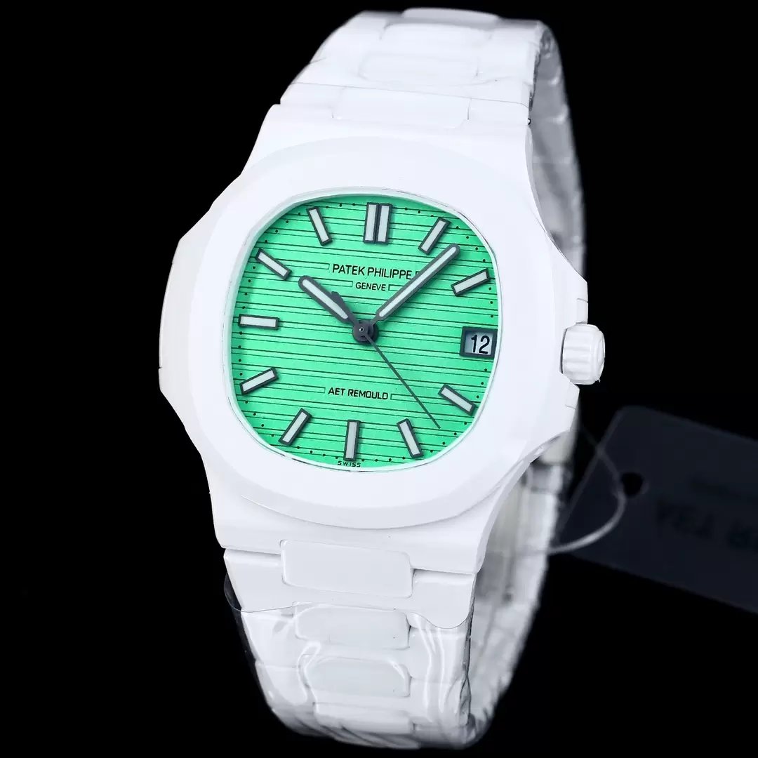 [AET modificado] Patek Philippe Nautilus 5711 ceramica quadrante verde 1:1 edizione migliore