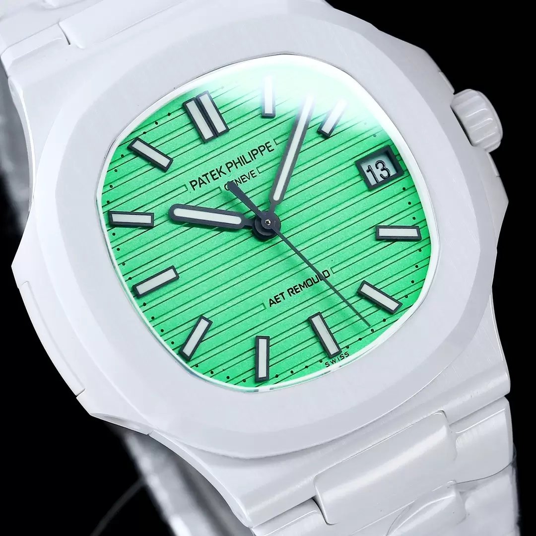 [AET modificado] Patek Philippe Nautilus 5711 ceramica quadrante verde 1:1 edizione migliore