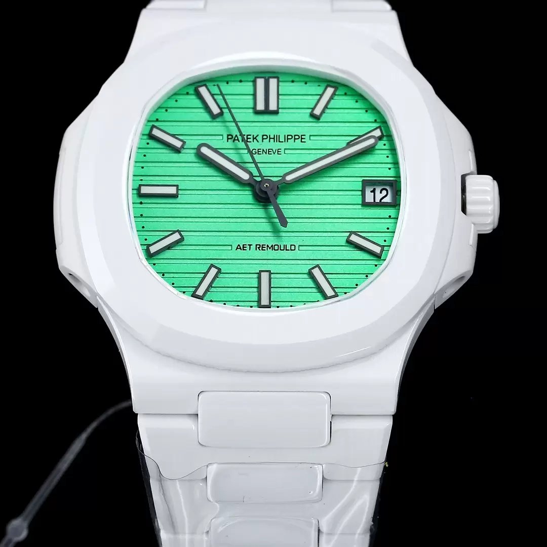 [AET modificado] Patek Philippe Nautilus 5711 ceramica quadrante verde 1:1 edizione migliore