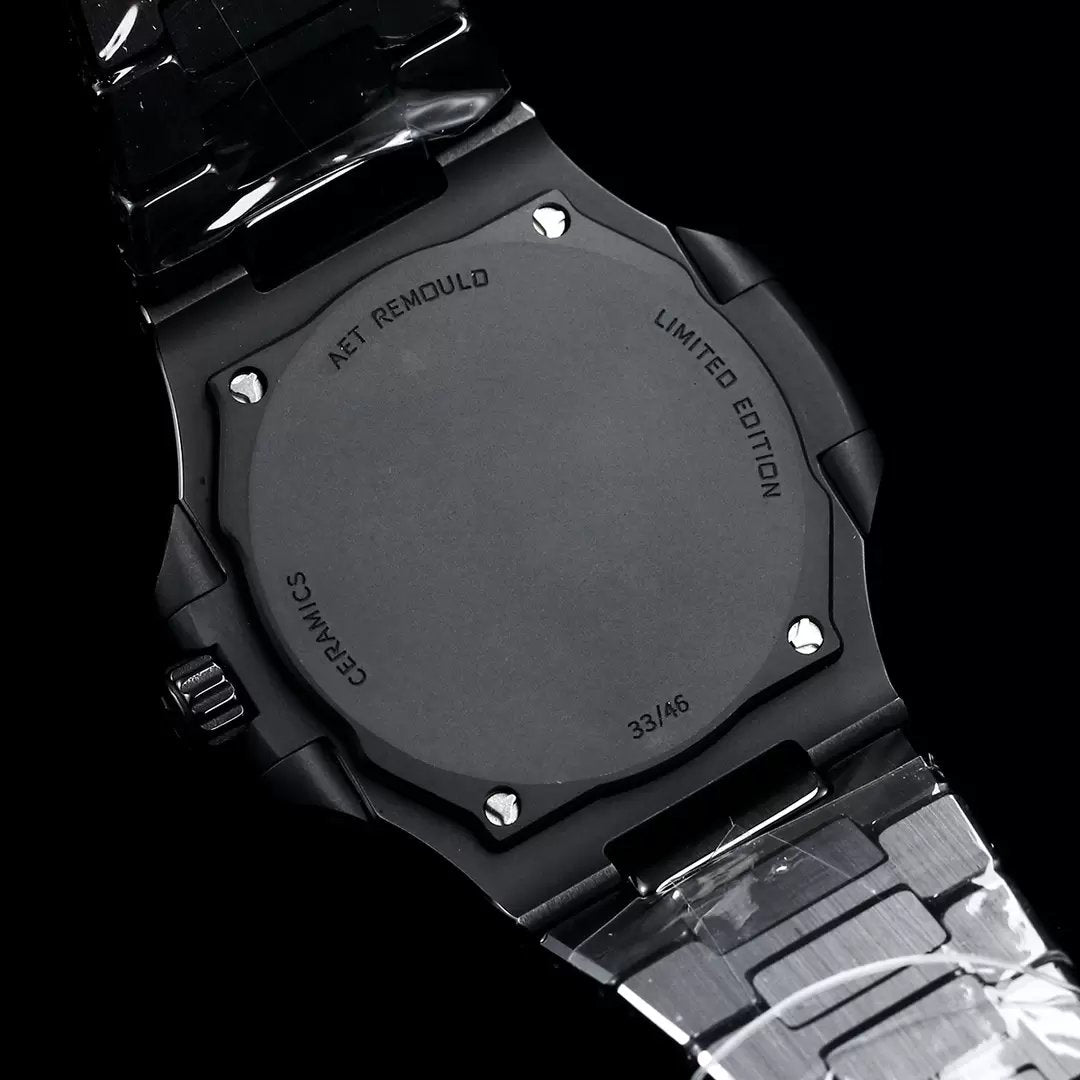[AET modificado] Patek Philippe Nautilus 5711 ceramica Nero Tiffany quadrante 1:1 edição melhor