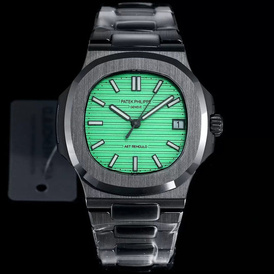 [AET modified] Patek Philippe Nautilus 5711 ceramica Nero quadrante verde 1:1  edizione migliore