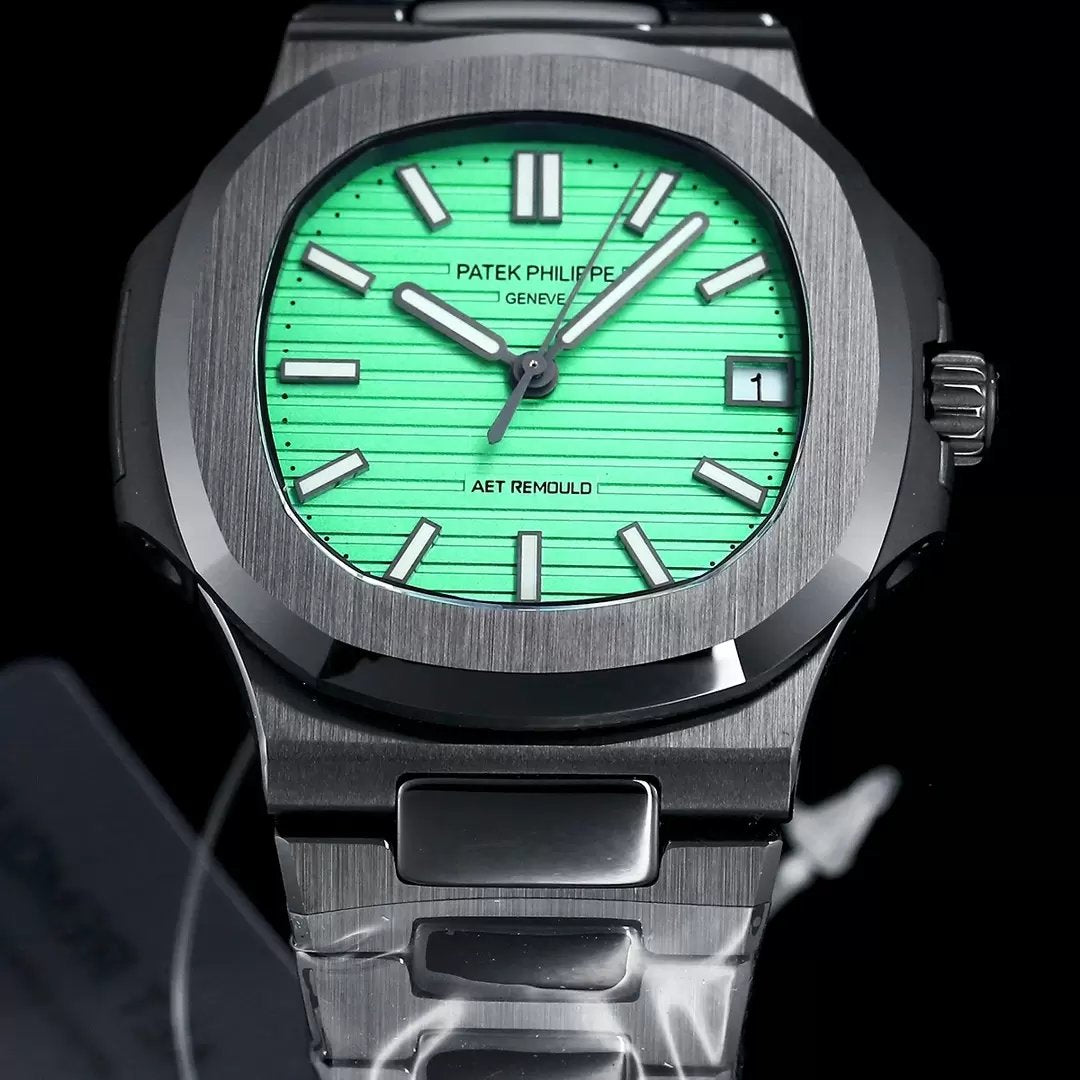 [AET modified] Patek Philippe Nautilus 5711 ceramica Nero quadrante verde 1:1  edizione migliore