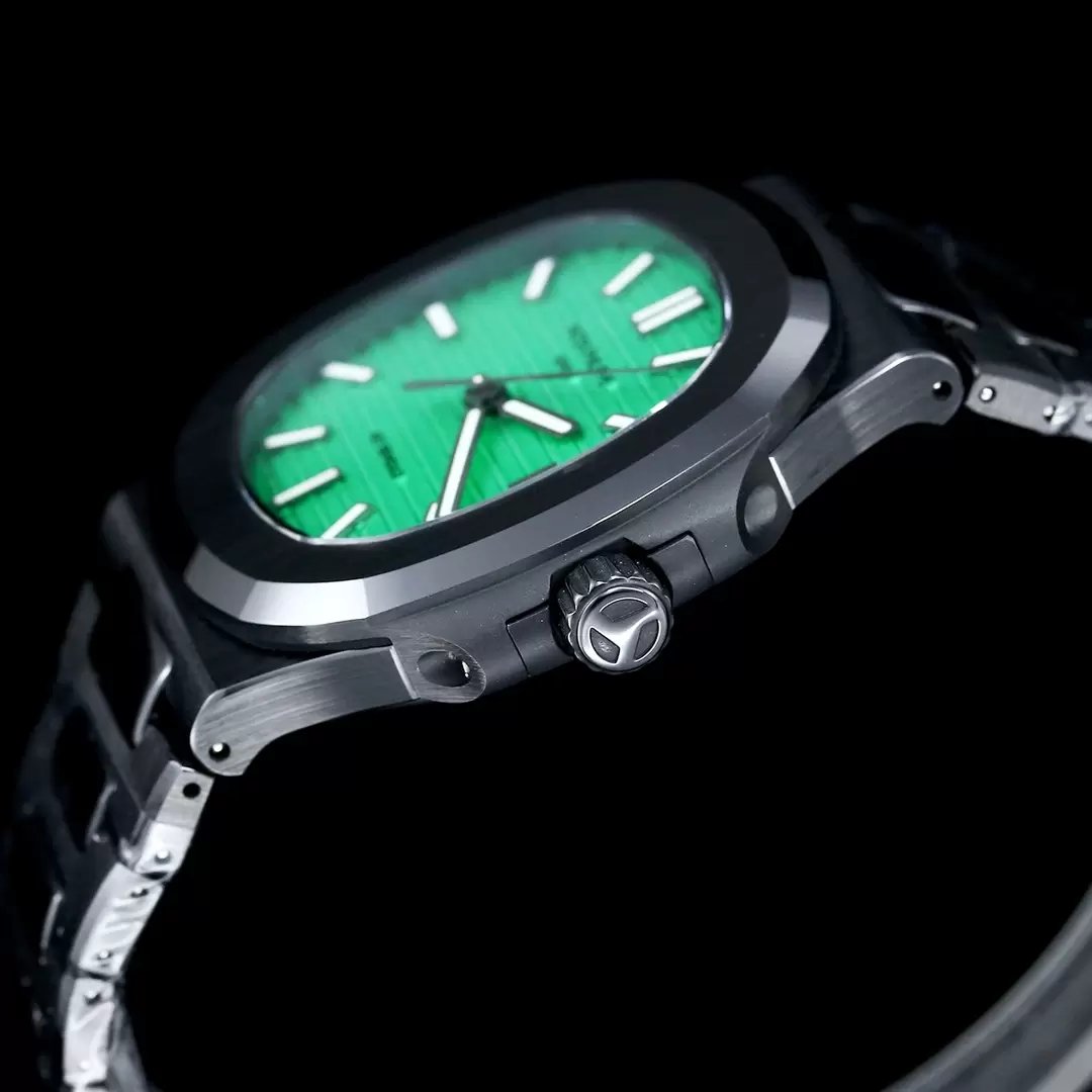 [AET modified] Patek Philippe Nautilus 5711 ceramica Nero quadrante verde 1:1  edizione migliore