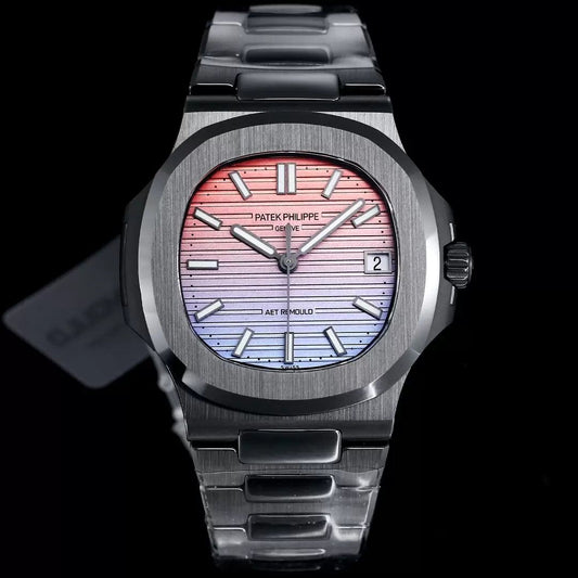 [AET modified] Patek Philippe Nautilus 5711 ceramica Nero Sunset quadrante 1:1  edizione migliore