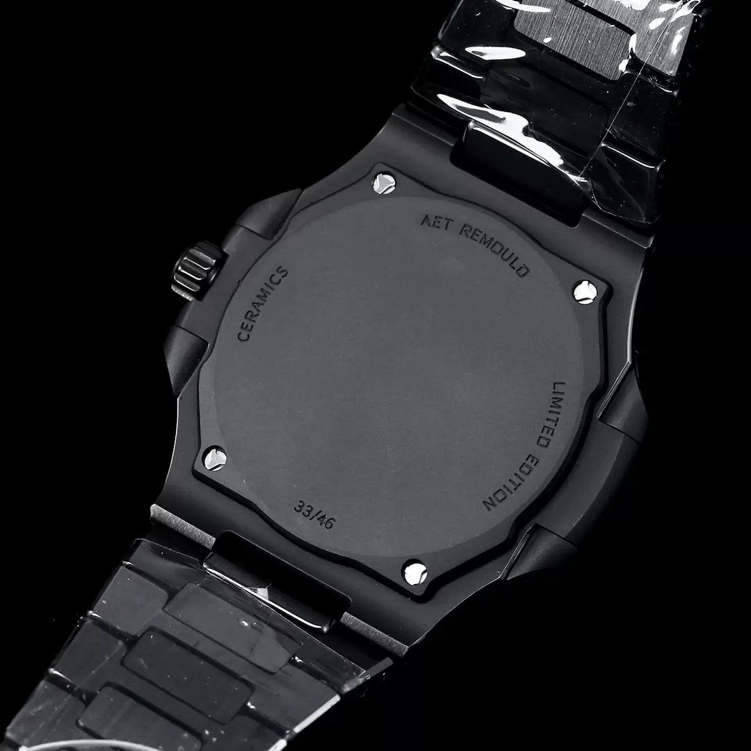[AET modificado] Patek Philippe Nautilus 5711 ceramica Nero Gradient quadrante verde 1:1 edição melhor