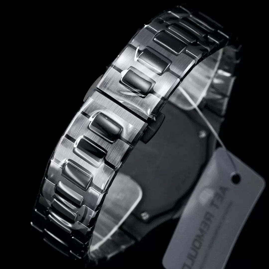 [AET modificado] Patek Philippe Nautilus 5711 ceramica Nero Gradient quadrante verde 1:1 edição melhor