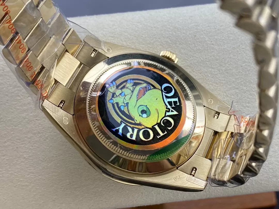 Rolex Day Date m228238 V5 40mm  QF Fabbrica 1:1 Best Edition Green Dial Bezel