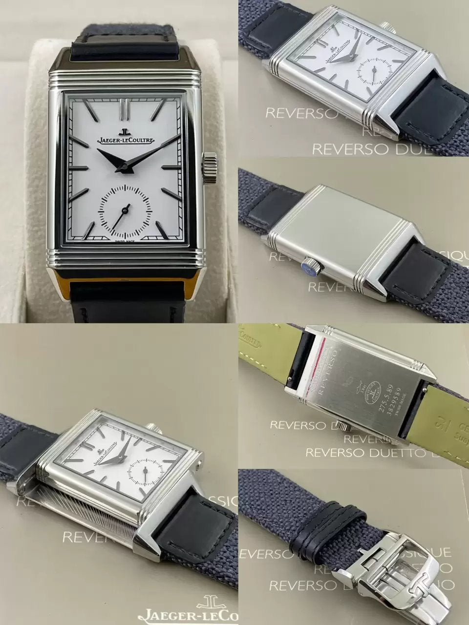 Jaeger-LeCoultre Reverso Tribute Monoface Small Seconds Q713842J MG Fabbrica 1:1 Best Edition