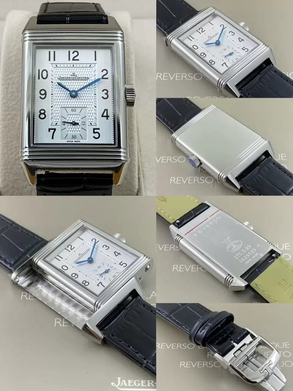 Jaeger-LeCoultre Reverso Tribute Monoface Small Seconds 3848420 MG Fabbrica 1:1 Best Edition