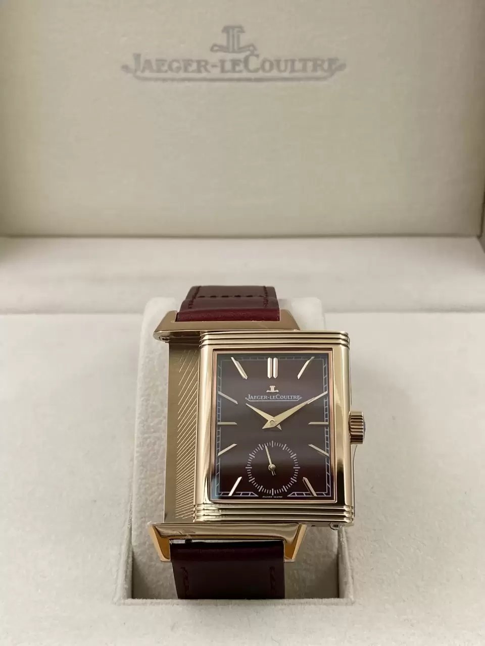 Jaeger-LeCoultre Reverso Tribute Monoface Small Seconds 713256J MG Fabbrica 1:1 Best Edition