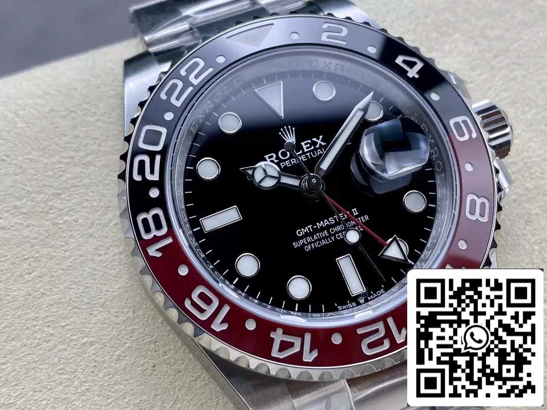 Rolex GMT Master II M126710BLRO-0001 Pepsi 1:1 edizione migliore from AR Fabbrica V4 upgrade Oyster cinturino