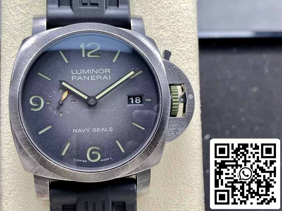 Panerai Luminor Marina Navy SEALs PAM01412 PAM1412 1:1 edição melhor VS Fabbrica