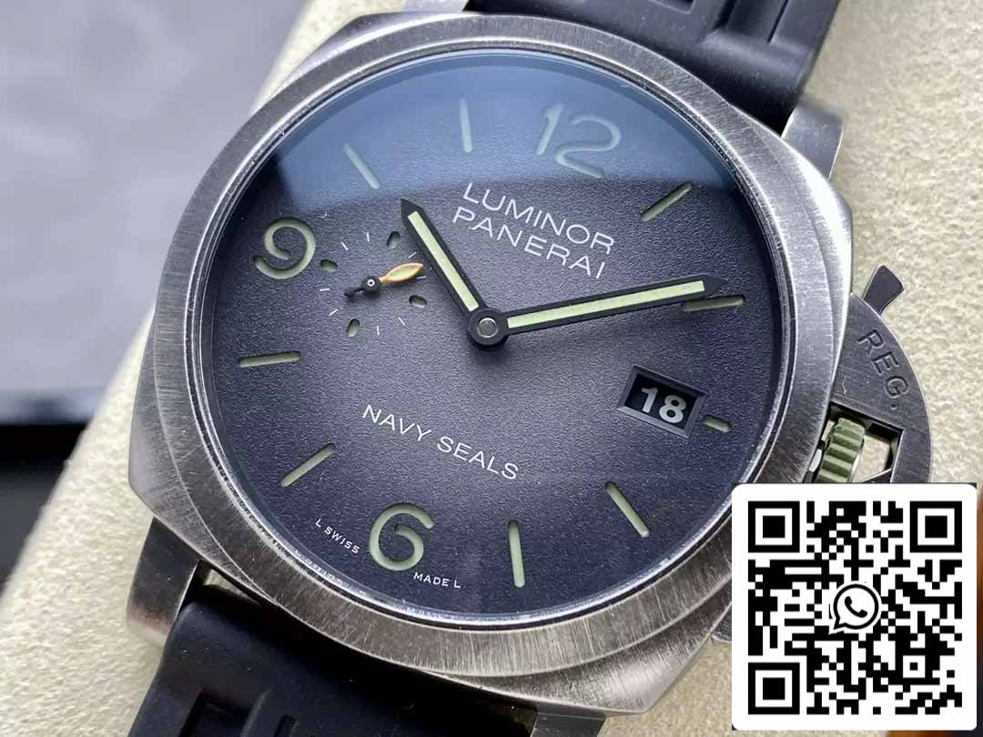 Panerai Luminor Marina Navy SEALs PAM01412 PAM1412 1:1 edição melhor VS Fabbrica