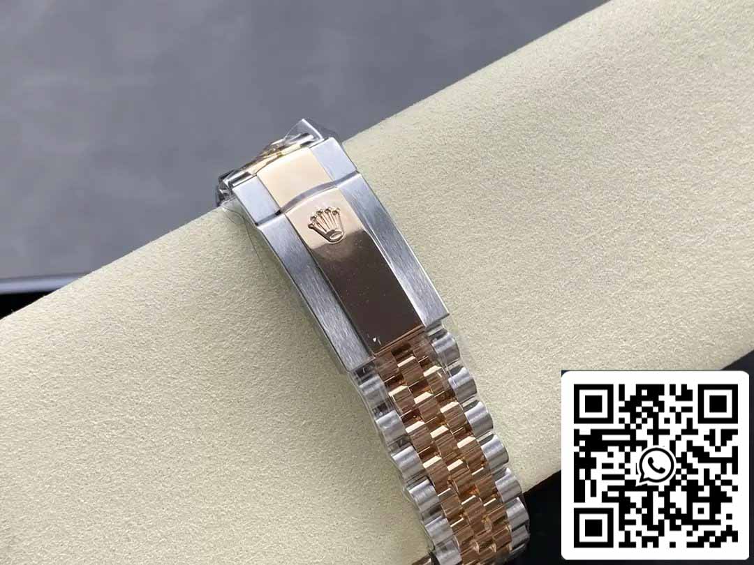 Rolex Datejust 41 126331 Wimbledon quadrante Jubilee cinturino ARF Fabbrica 1:1 edizione migliore electroplated with 18k Oro