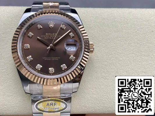 Rolex Datejust 126331-0003 ARF Fabbrica 1:1 edizione migliore electroplated with 18k Oro