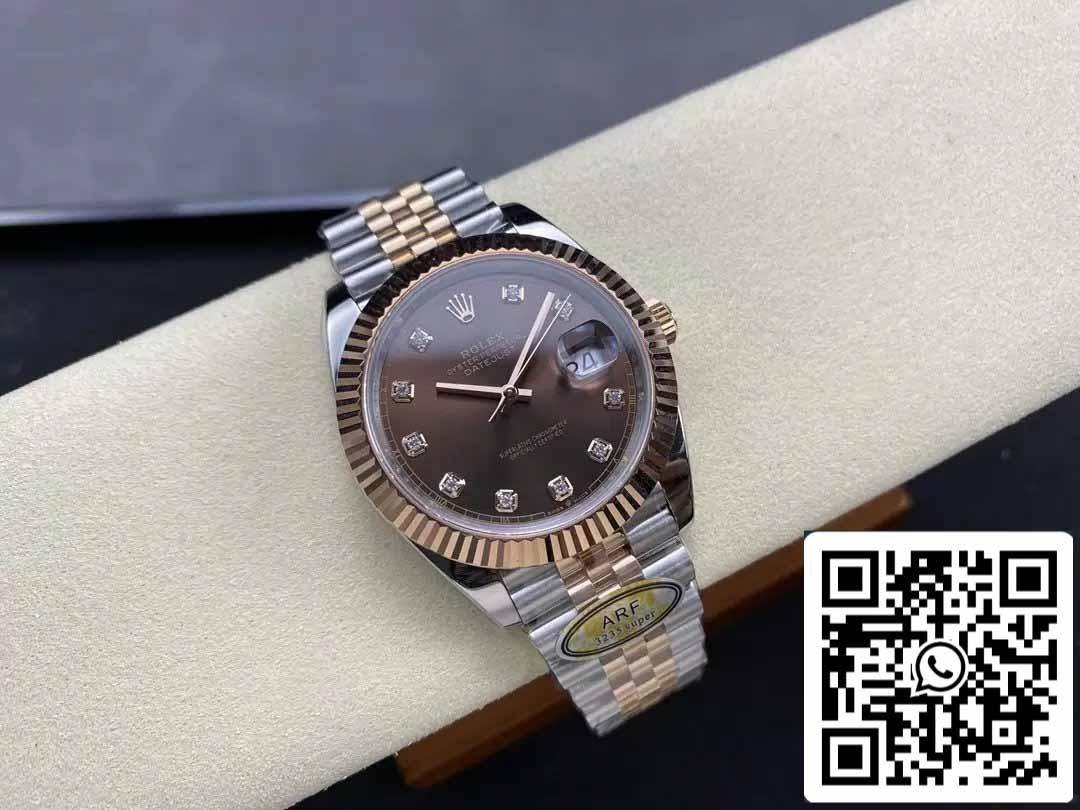 Rolex Datejust 126331-004 ARF Fabbrica 1:1 edizione migliore electroplated with 18k Oro