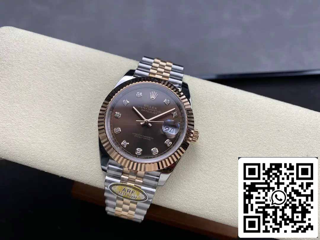 Rolex Datejust 126331-004 ARF Fabbrica 1:1 edizione migliore electroplated with 18k Oro